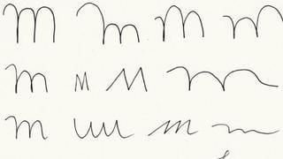 ¿Cómo escribes la letra “M”? Define tu tipo de carácter con el puso de la mano