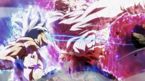 Jiren and Goku proved to be the strongest in the Tournament of Power.  Photo: Toei Animation.
