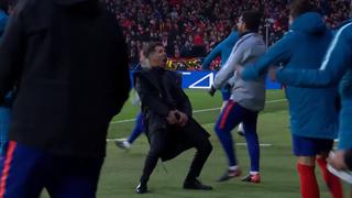 Problemas para Simeone: UEFA abre expediente al entrenador tras gesto obsceno en Champions League