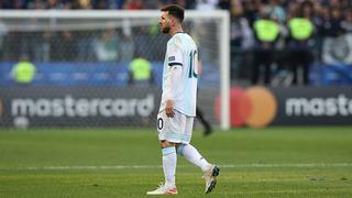 ¡No aguanta 'pulgas'! Lionel Messi no asistió a la ceremonia de reconocimiento del tercer lugar de Copa [VIDEO]