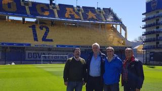 Perú vs. Argentina: delegación peruana visitó La Bombonera