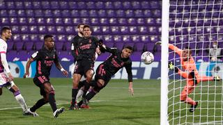 Aprovecharon el tropiezo del Atleti : Real Madrid se impuso 1-0 al Valladolid por LaLiga Santander