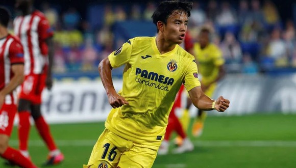 Takefusa Kubo jugó la temporada pasada cedido en el Mallorca. (Foto: AFP)