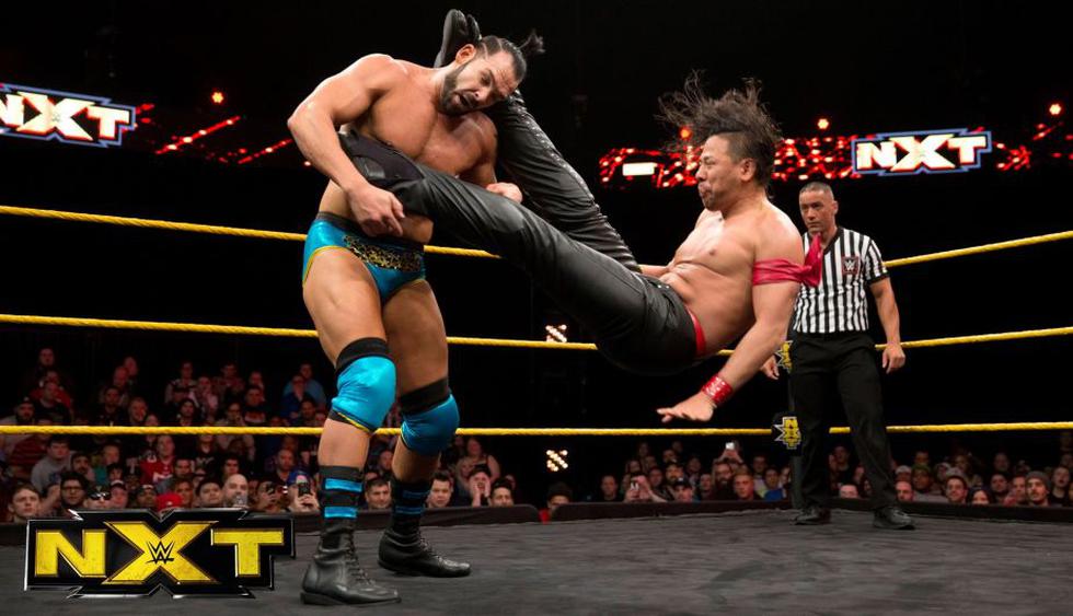Shinsuke Nakamura firmó contrato con la WWE, el pasado 22 de febrero. Actualmente, participa en los shows de NXT. (WWE)