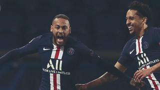 Desahogo: Neymar marcó de cabeza el 1-0 del PSG vs Dortmund por Champions y corrió a celebrar con Mbappé [VIDEO]
