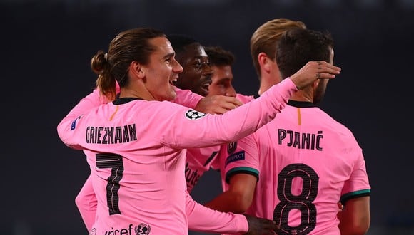 Barcelona viene de vencer 2-0 a Juventus en Turín y es líder del Grupo G de la Champions League con seis unidades. (Foto AFP)