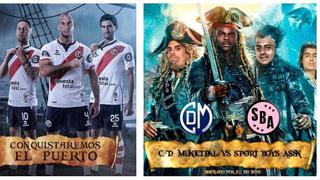 Piratas en el Callao: Sport Boys y Municipal calentaron su partido con divertidas imágenes