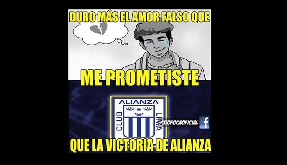 Mira los memes que dejó el empate de Alianza Lima vs Sport Huancayo.(Internet)