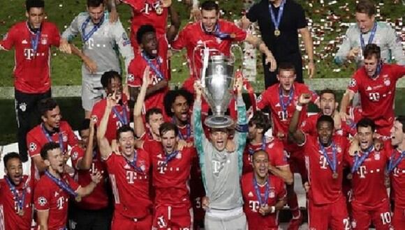 El Bayern Munich ganó la Champions League 2019-20 tras vencer en la final al PSG. (Foto: AFP)