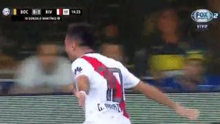 Pónganse de pie: el espectacular gol del 'Pity' Martínez en el Boca Juniors vs. River Plate [VIDEO]
