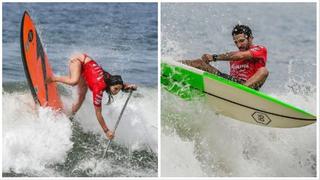 Vania Torres y Tamil Martino avanzaron a la final de SUP de Panamericanos de Surf 