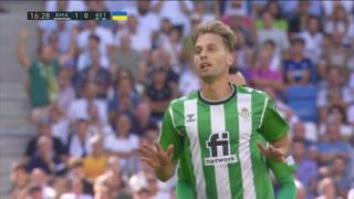 ‘Ley del ex’: Sergio Canales y el gol para el 1-1 en Real Madrid vs. Betis [VIDEO]