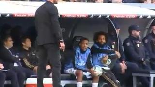 Puras burlas a Simeone: Marcelo y Militao se rieron del ‘Cholo’ en el banquillo del Real Madrid [VIDEO]