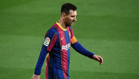 Lionel Messi termina contrato con el Barcelona en junio de 2021. (Foto: AFP)