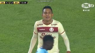 Alex Valera se perdió el ‘hat-trick’ tras pase de Quintero en el Universitario vs. I. del Valle [VIDEO]