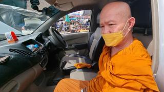Arrestan a monje budista en estado de ebriedad y afirma que el alcohol lo protege del COVID