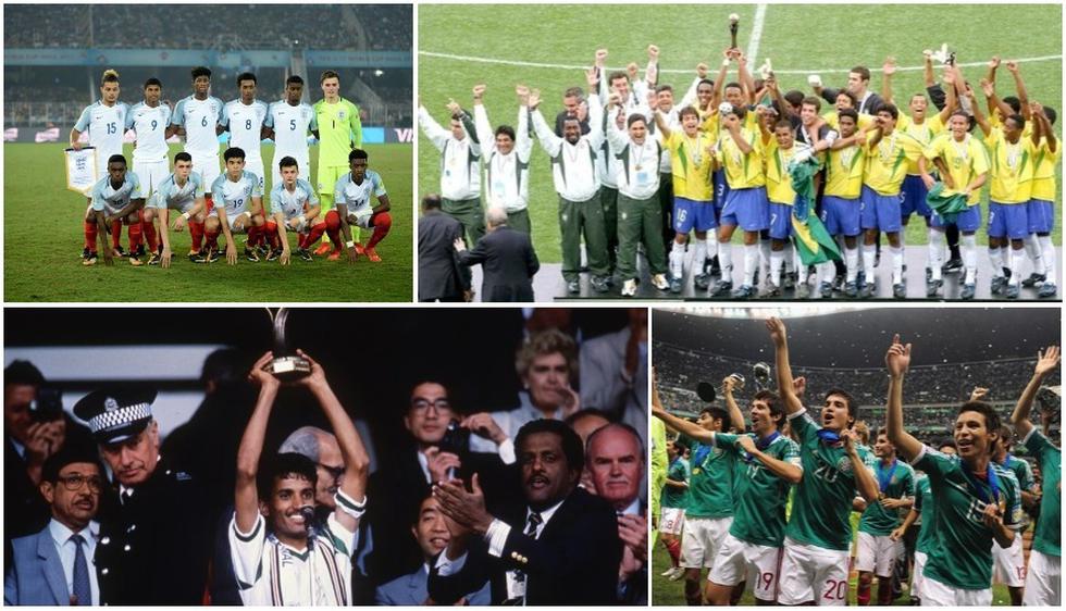 Copa Mundial Sub-17: Todos los campeones y qué selecciones han
