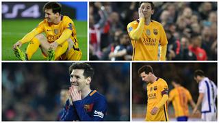 Las 10 cosas que harías en el tiempo que Messi lleva sin gol ni asistencia