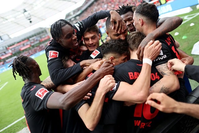 Bayer Leverkusen se coronó campeón de la Bundesliga por primera vez desde 1904. (Foto: Getty Images)