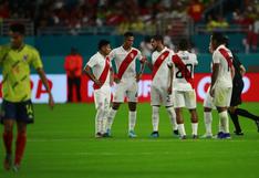 En los minutos finales: Perú perdió 1-0 con Colombia en lo que fue su último amistoso antes del inicio de la Eliminatorias