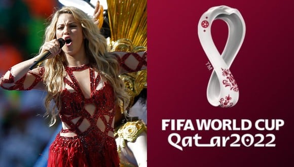 Shakira volvería a subirse al estrado de una Copa del Mundo. Qatar 2022 marcaría el regreso de la colombiana. (Foto: composición AFP/FIFA)