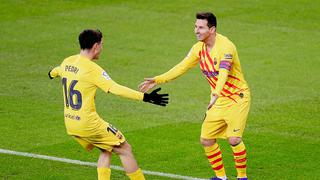 Pedri reveló que tiene un truco para no sentirse abrumado jugando con Lionel Messi