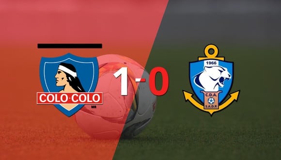 Con lo justo, Colo Colo venció a D. Antofagasta 1 a 0 en Monumental