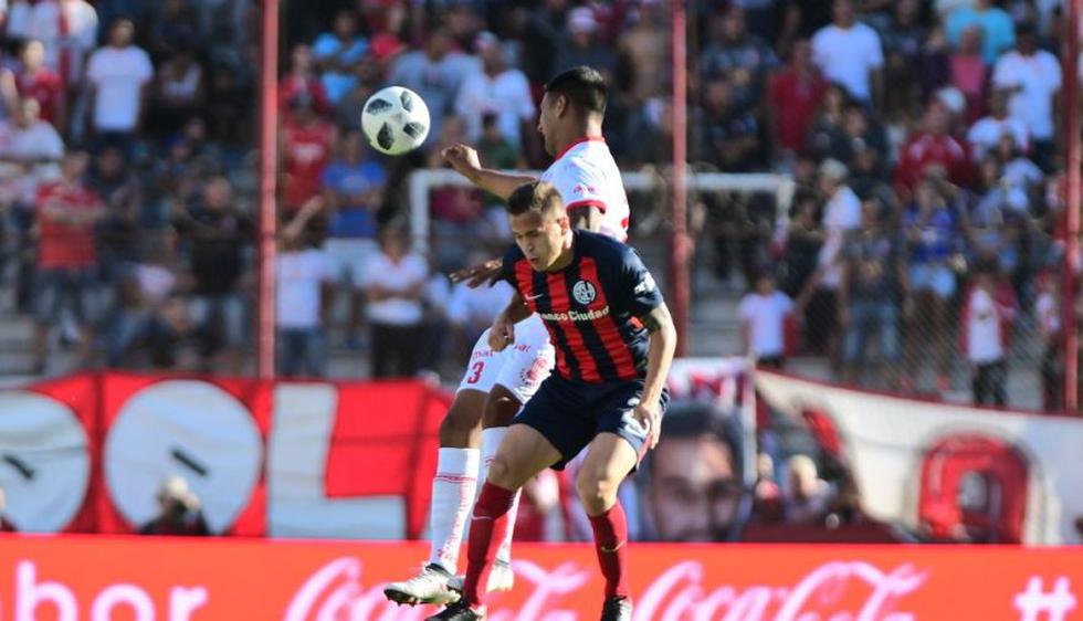 San Lorenzo y Huracán empataron 1-1 en el torneo argentino (Foto: Facebook).