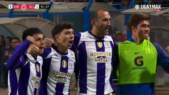 Gol de Hernán Barcos para el 1-0 de Alianza Lima vs. Binacional. (Video: Liga 1 MAX)