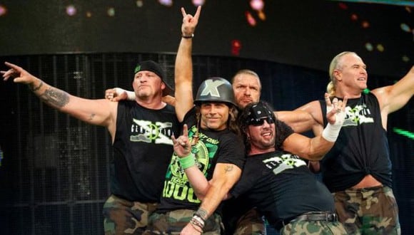 D-Generation X, el eterno grupo de ‘degenerados’ que conquistó WWE. (WWE)