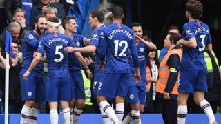 Triunfo claro: Chelsea venció 3-0 Watford y quedó a un paso de clasificar a la Champions League 2019-20