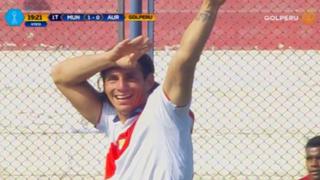 Deportivo Municipal: José Carlos Fernandez le anotó gol a Juan Aurich y celebró a lo Paul Pogba