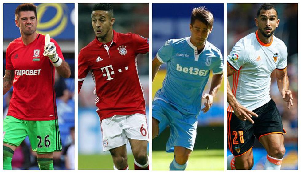 El once ideal de los jugadores formados en La Masia que no juegan en Barcelona. (Getty Images)
