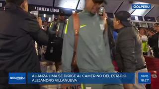 Aliento ‘blanquiazul’: así fue el recibimiento de la hinchada a los jugadores de Alianza Lima