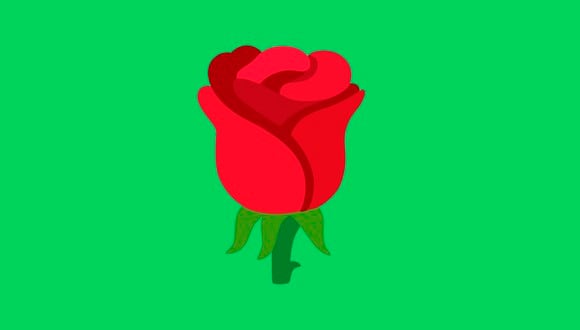 WHATSAPP | Es tiempo de que conozcas realmente lo que significa el emoji de la rosa en WhatsApp. Aquí te cuento todo. (Foto: Emojipedia)