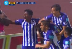 Alianza Lima: Gabriel Leyes apareció en el área y anotó su primer tanto