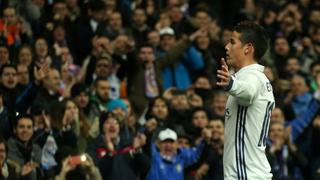 El Bernabéu a sus pies: James fue ovacionado tras doblete y victoria [VIDEO]