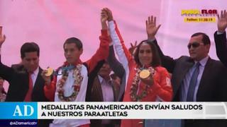 Campeones Panamericanos envían mensaje de aliento a Paraaltletas