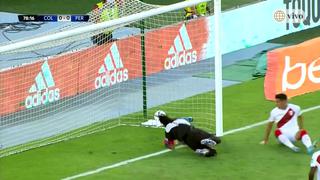 Gigante: la mano de Pedro Gallese para evitar el 1-0 de Borja en Perú vs. Colombia [VIDEO]