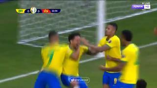 El estreno de la Copa América: Marquinhos anota el 1-0 de la ‘Canarinha’ en el Venezuela vs. Brasil [VIDEO]