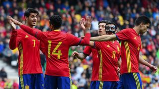 España goleó 6-1 a Corea del Sur y se pone a punto para la Eurocopa
