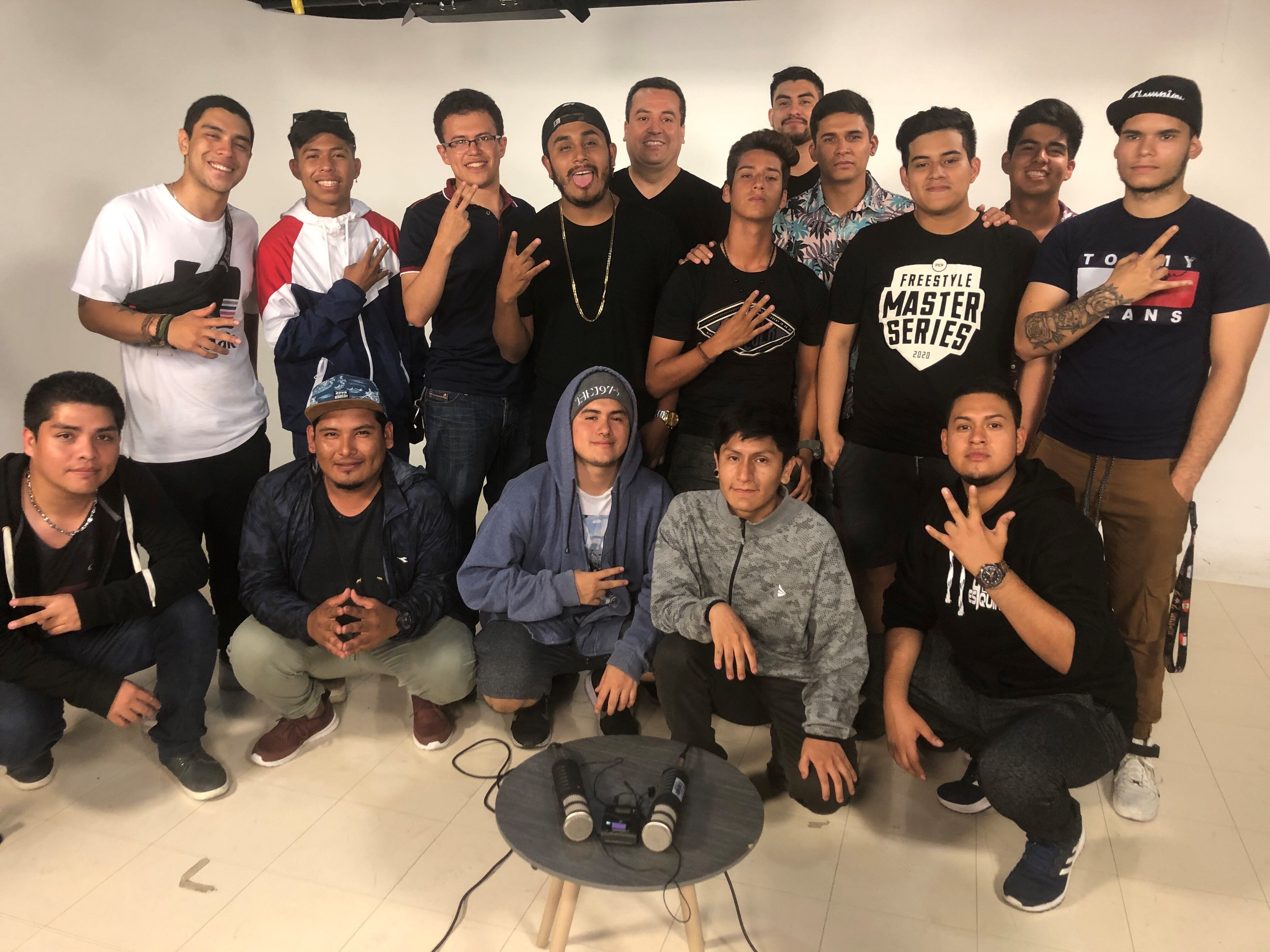 RAP Plaza, la primera liga profesional de freestyle peruano. (RAP Plaza)