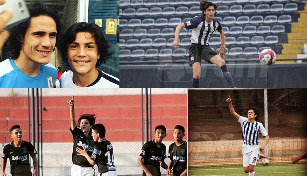 Edison Cavani: el juvenil de Alianza Lima que se parece al crack uruguayo y sueña con emularlo. (FDM)
