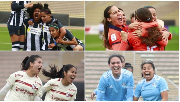 Alianza Lima, Universitario, Sporting Cristal y César Vallejo van por el título de la Liga Femenina. (Foto: LFP)