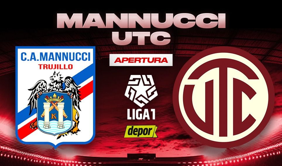 Mannucci vs. UTC EN VIVO vía GOLPERU y Movistar por el Apertura 2024