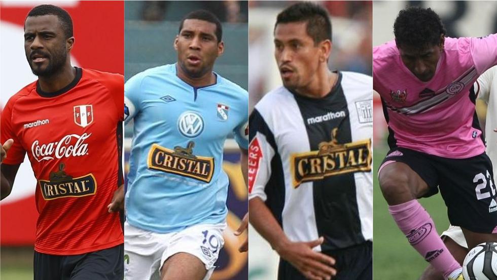 Los jugadores que pasaron por Universitario, Alianza Lima y Sporting Cristal.