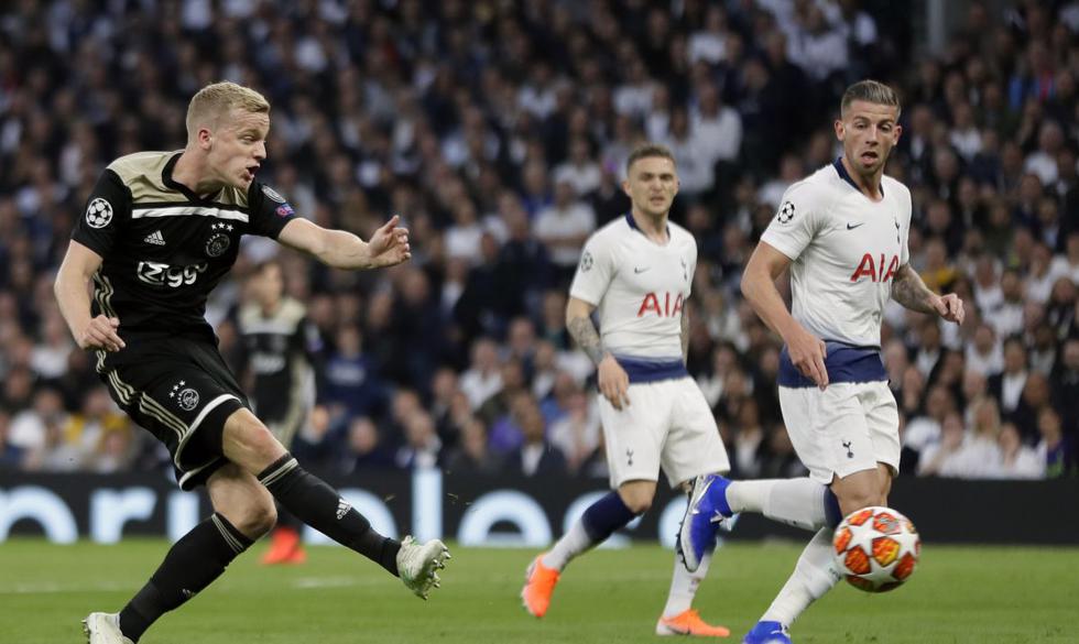 Tottenham vs. Ajax en Londres por semifinales de UEFA Champions League. (Foto: AFP)