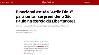 “Binacional estudia el estilo de Sao Paulo”: la reacción de los medios de Brasil para el partido en Juliaca