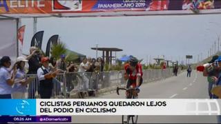 Podio fue esquivo para ciclistas peruanos en Panamericanos 2019