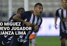Alianza Lima confirma el regreso de Pablo Míguez luego de seis años